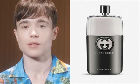 gucci perfume ad elliot page|Elliot Page Gucci jacket.